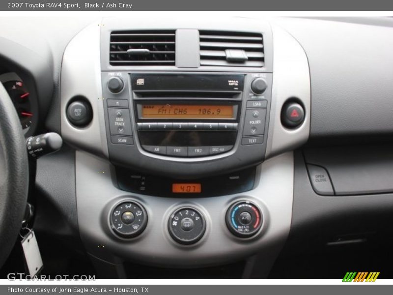 Black / Ash Gray 2007 Toyota RAV4 Sport