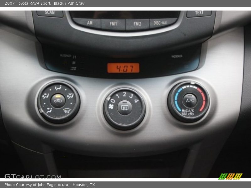 Black / Ash Gray 2007 Toyota RAV4 Sport