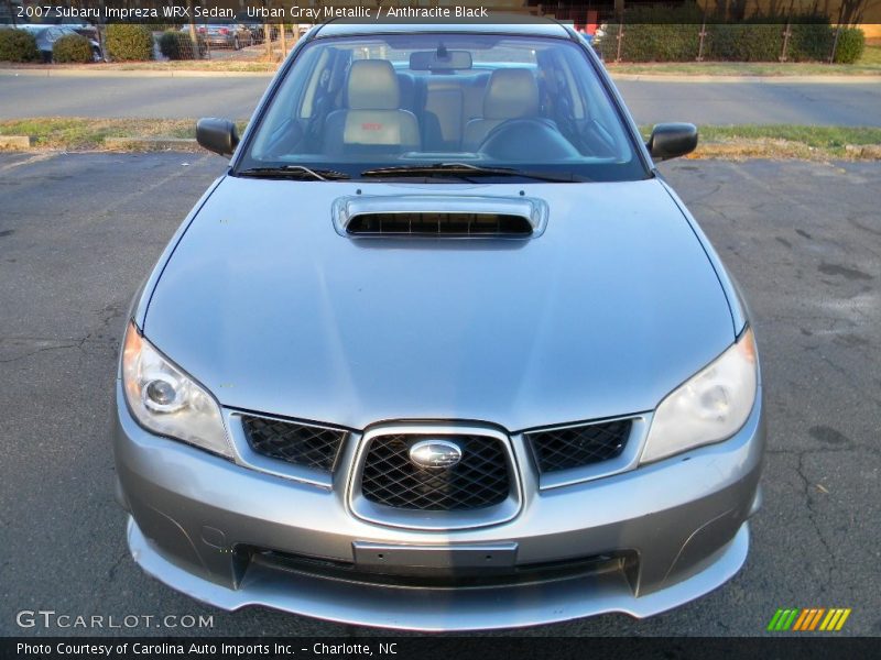Urban Gray Metallic / Anthracite Black 2007 Subaru Impreza WRX Sedan