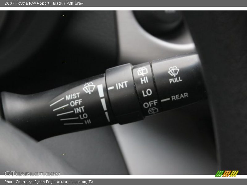 Black / Ash Gray 2007 Toyota RAV4 Sport