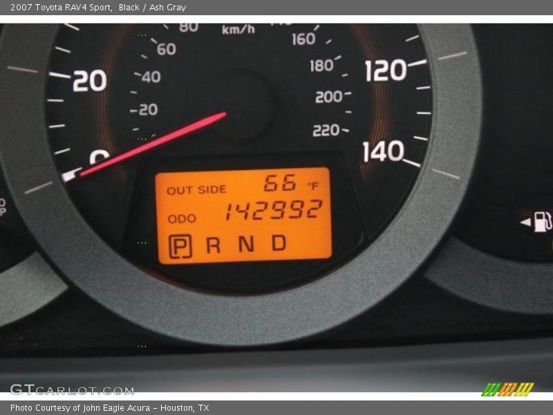 Black / Ash Gray 2007 Toyota RAV4 Sport