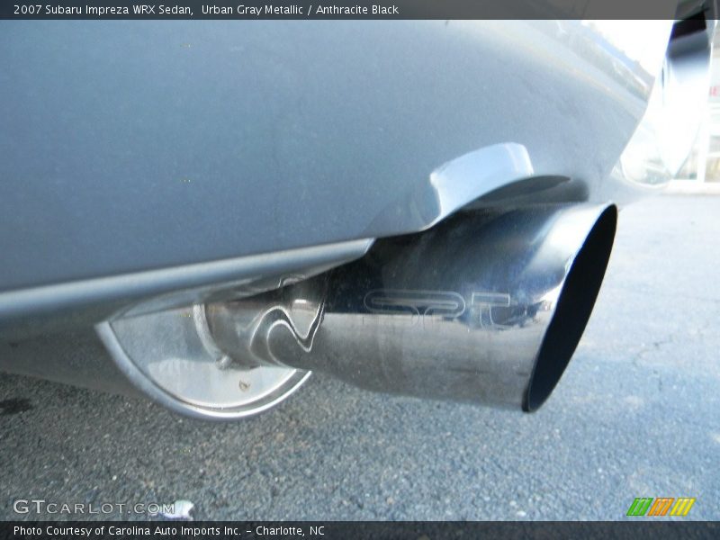 Urban Gray Metallic / Anthracite Black 2007 Subaru Impreza WRX Sedan