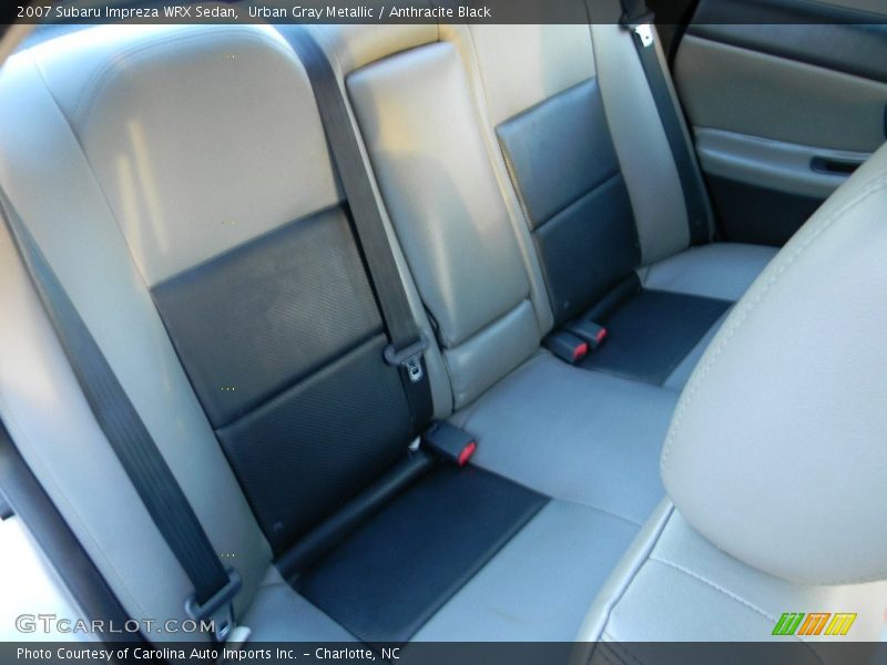 Urban Gray Metallic / Anthracite Black 2007 Subaru Impreza WRX Sedan