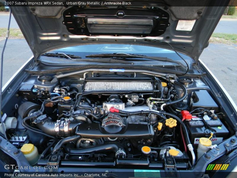 Urban Gray Metallic / Anthracite Black 2007 Subaru Impreza WRX Sedan