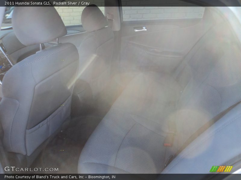 Radiant Silver / Gray 2011 Hyundai Sonata GLS