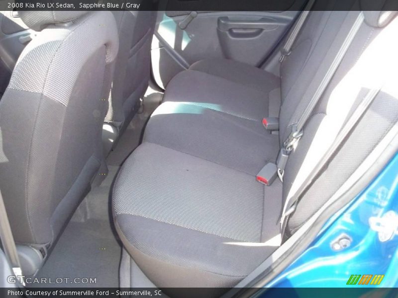Sapphire Blue / Gray 2008 Kia Rio LX Sedan