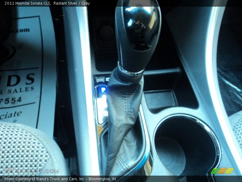 Radiant Silver / Gray 2011 Hyundai Sonata GLS