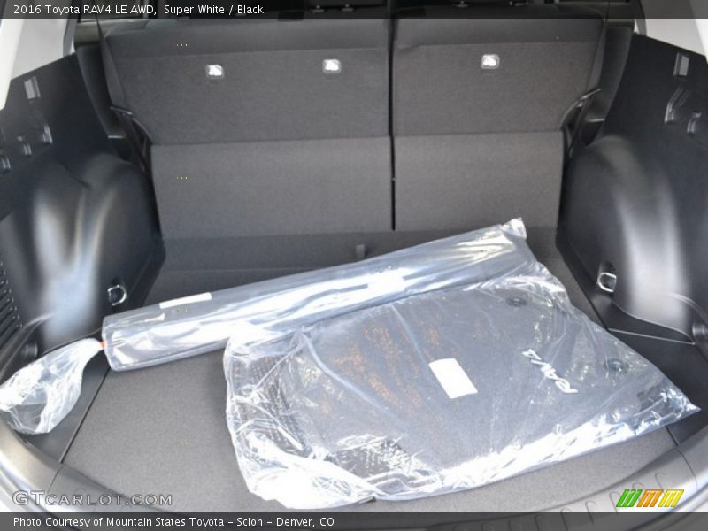  2016 RAV4 LE AWD Trunk