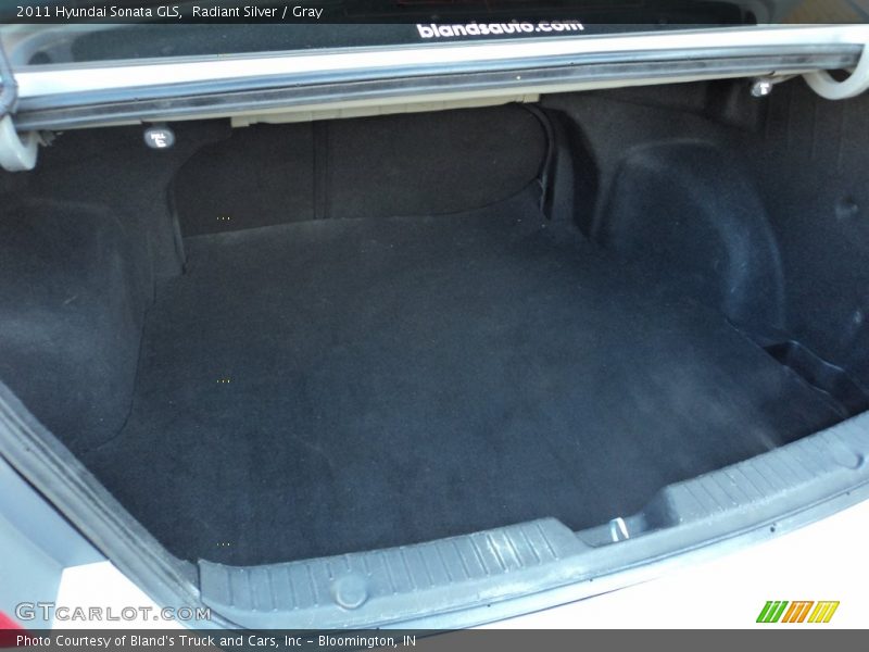 Radiant Silver / Gray 2011 Hyundai Sonata GLS