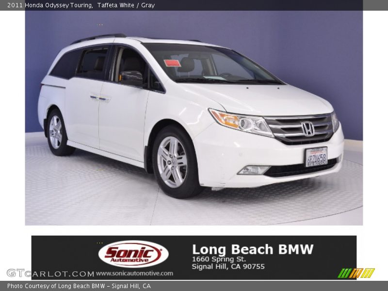 Taffeta White / Gray 2011 Honda Odyssey Touring