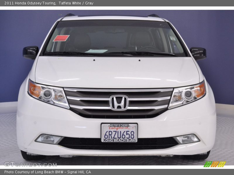 Taffeta White / Gray 2011 Honda Odyssey Touring
