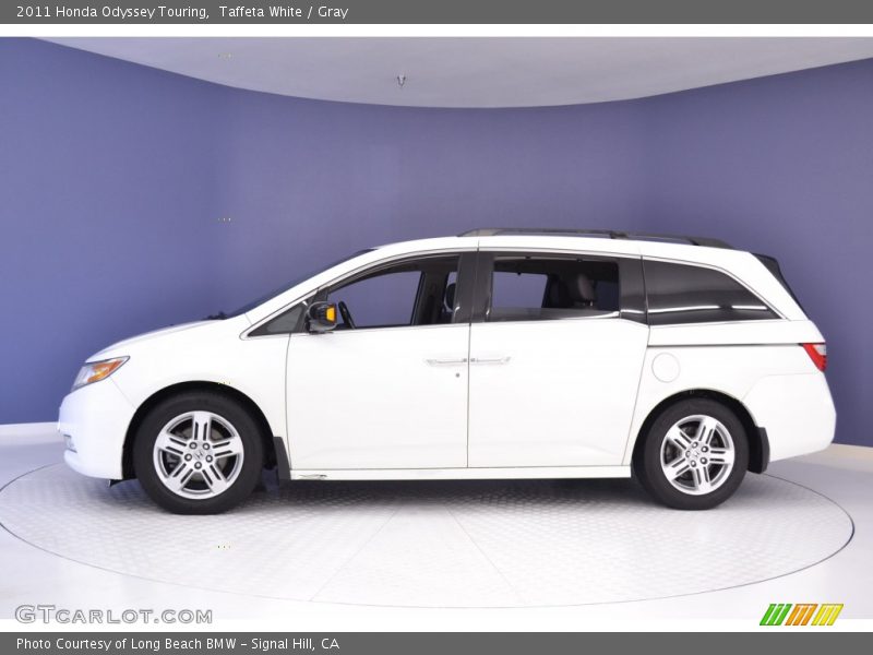 Taffeta White / Gray 2011 Honda Odyssey Touring