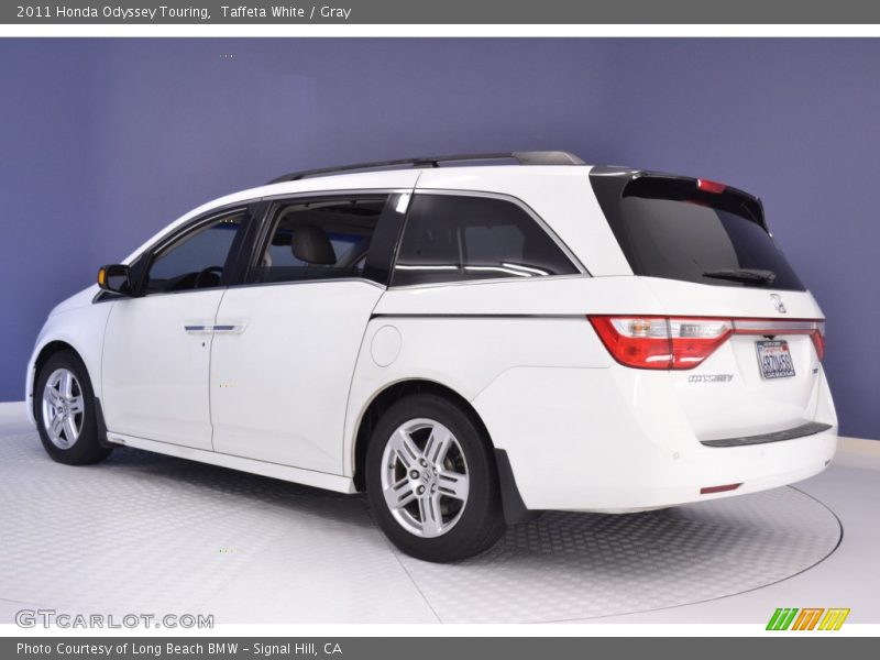 Taffeta White / Gray 2011 Honda Odyssey Touring