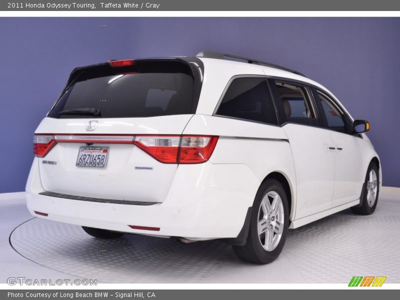 Taffeta White / Gray 2011 Honda Odyssey Touring