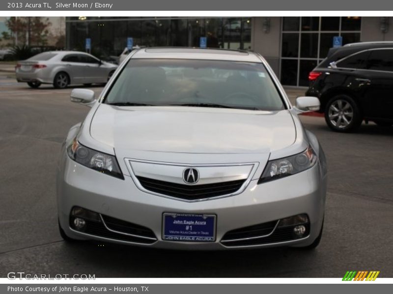 Silver Moon / Ebony 2013 Acura TL