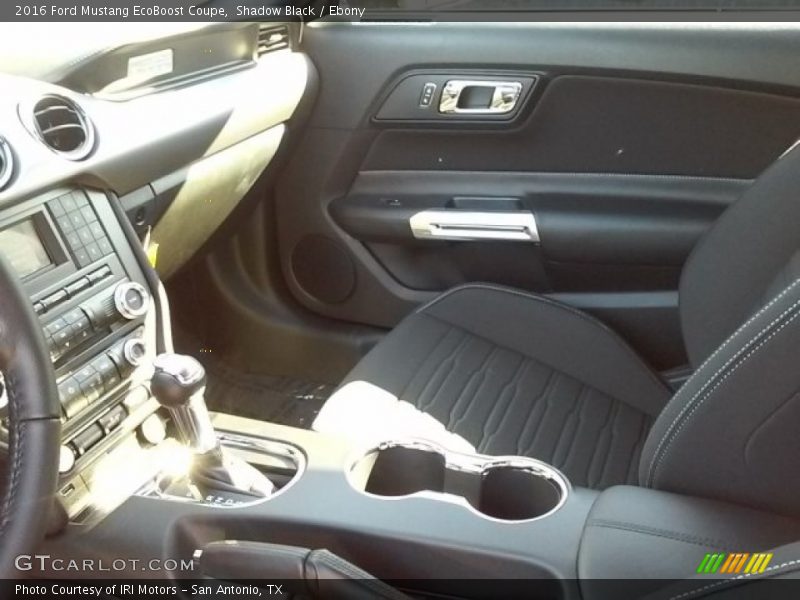 Shadow Black / Ebony 2016 Ford Mustang EcoBoost Coupe
