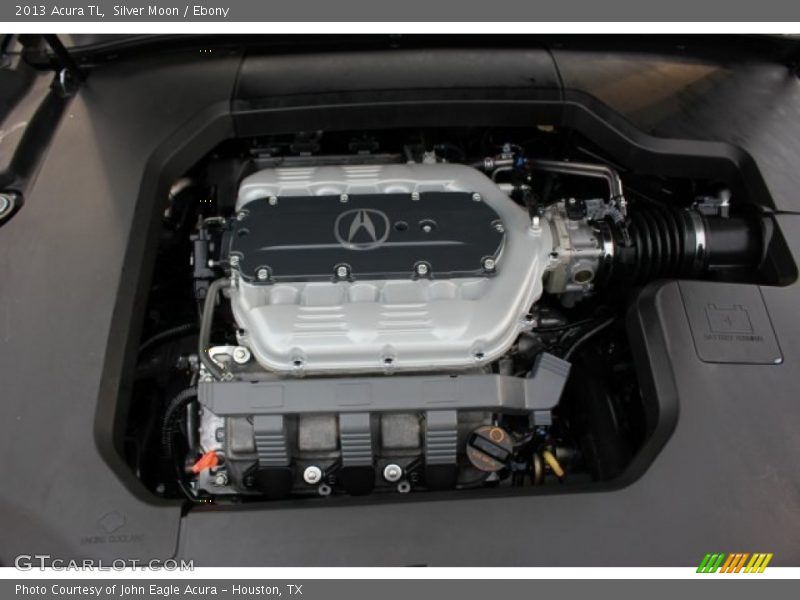Silver Moon / Ebony 2013 Acura TL