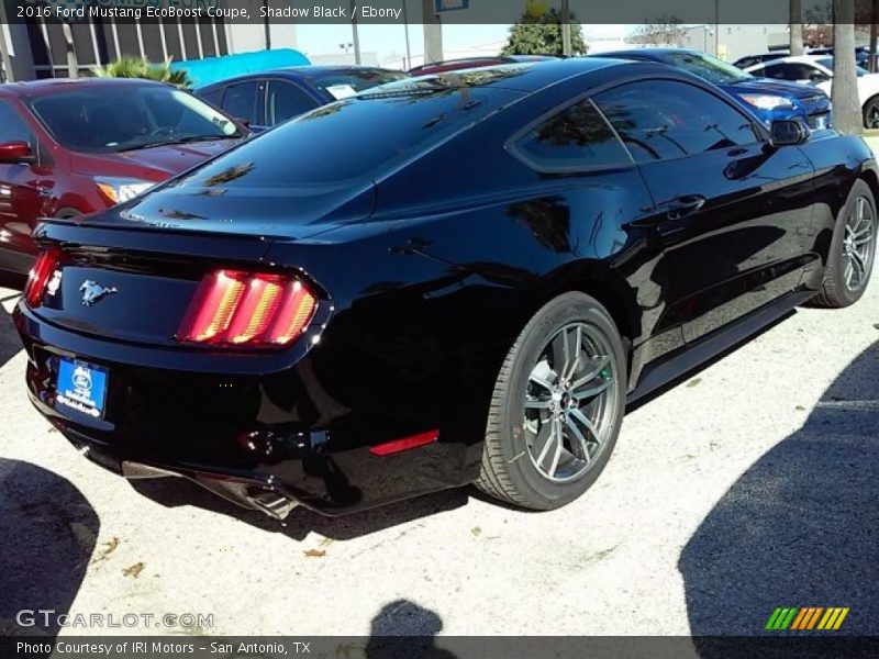 Shadow Black / Ebony 2016 Ford Mustang EcoBoost Coupe