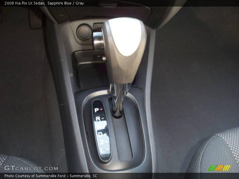 Sapphire Blue / Gray 2008 Kia Rio LX Sedan