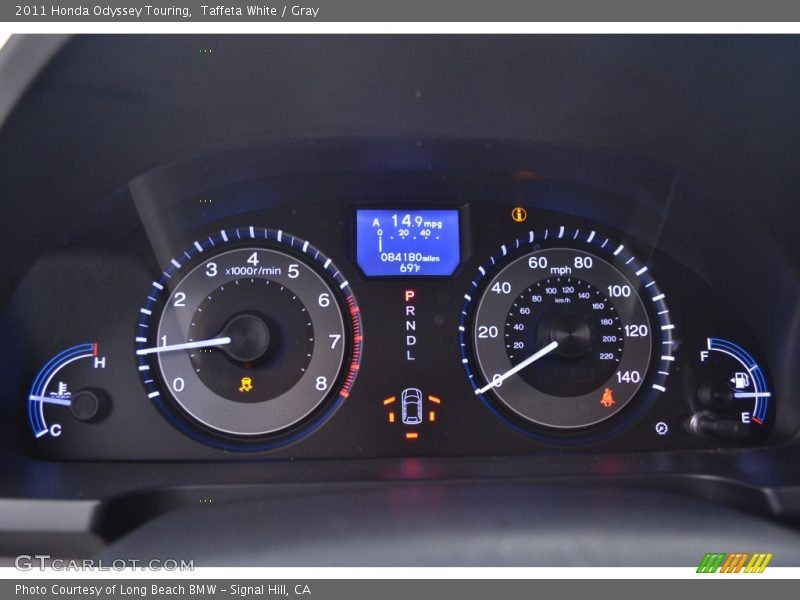 Taffeta White / Gray 2011 Honda Odyssey Touring