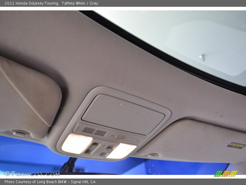 Taffeta White / Gray 2011 Honda Odyssey Touring