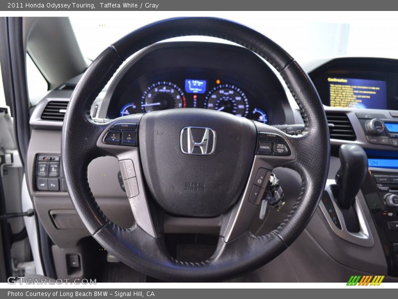 Taffeta White / Gray 2011 Honda Odyssey Touring