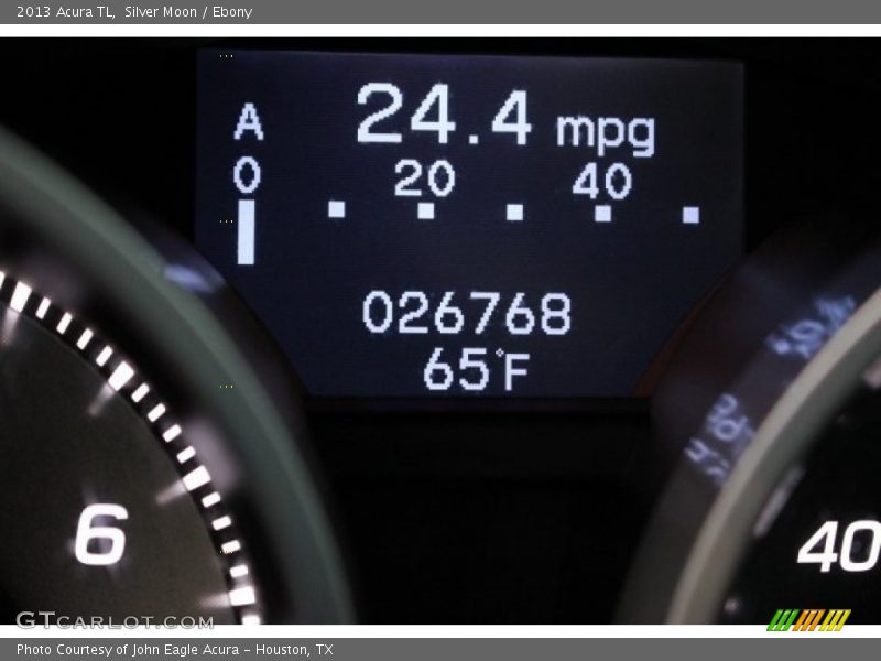 Silver Moon / Ebony 2013 Acura TL