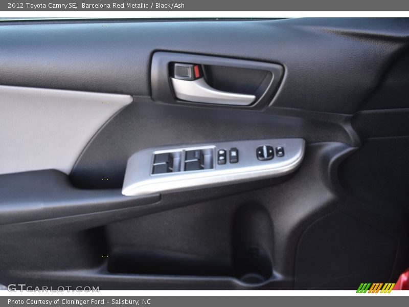 Barcelona Red Metallic / Black/Ash 2012 Toyota Camry SE