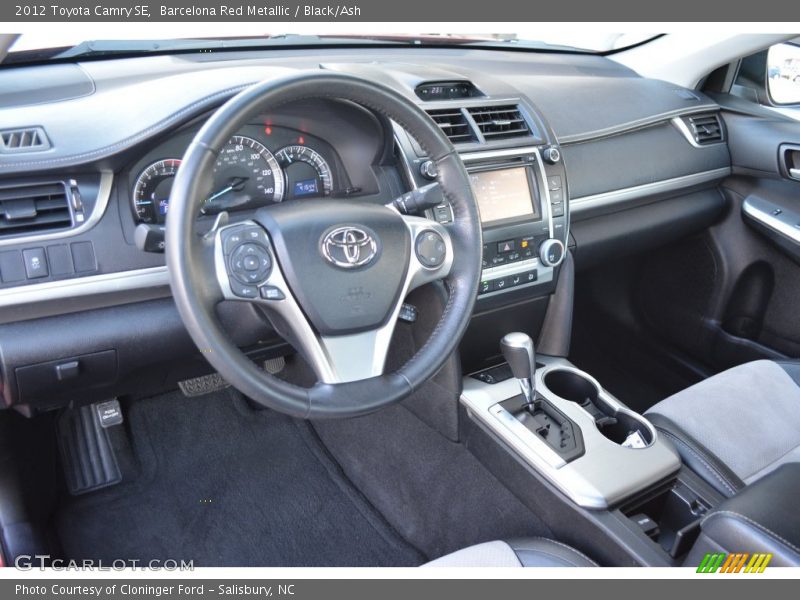 Barcelona Red Metallic / Black/Ash 2012 Toyota Camry SE