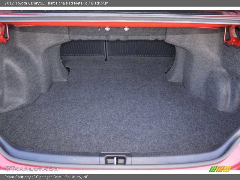 Barcelona Red Metallic / Black/Ash 2012 Toyota Camry SE