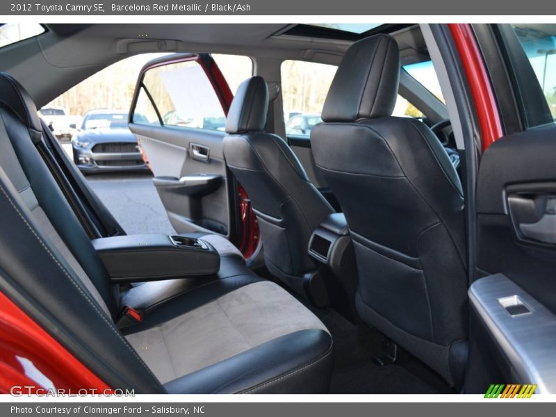 Barcelona Red Metallic / Black/Ash 2012 Toyota Camry SE