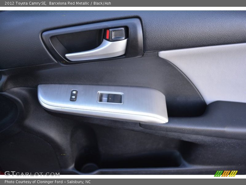 Barcelona Red Metallic / Black/Ash 2012 Toyota Camry SE