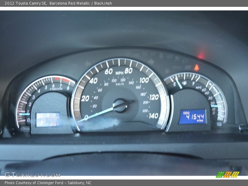 Barcelona Red Metallic / Black/Ash 2012 Toyota Camry SE