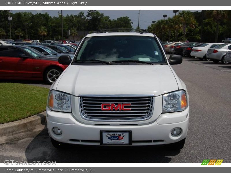 Summit White / Light Gray 2007 GMC Envoy SLE
