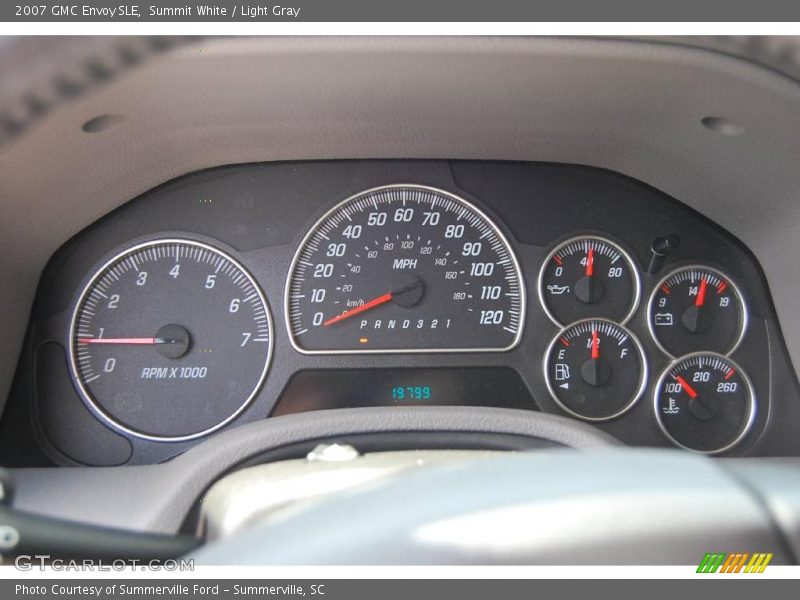 Summit White / Light Gray 2007 GMC Envoy SLE