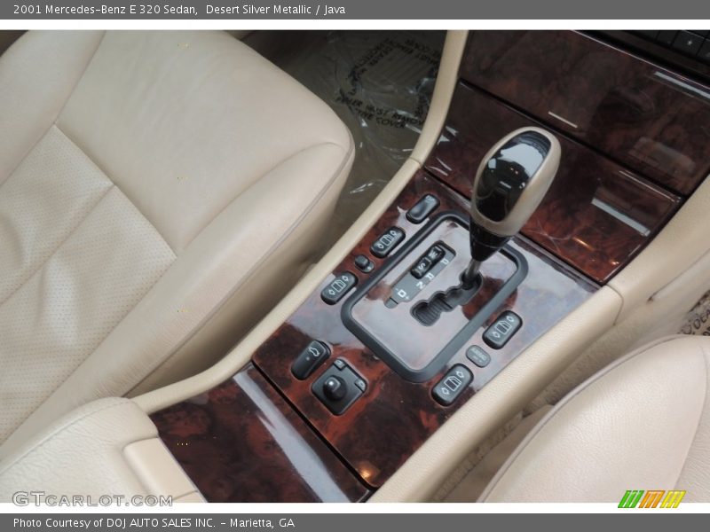 Desert Silver Metallic / Java 2001 Mercedes-Benz E 320 Sedan