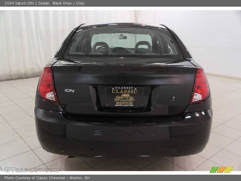 Black Onyx / Grey 2004 Saturn ION 2 Sedan