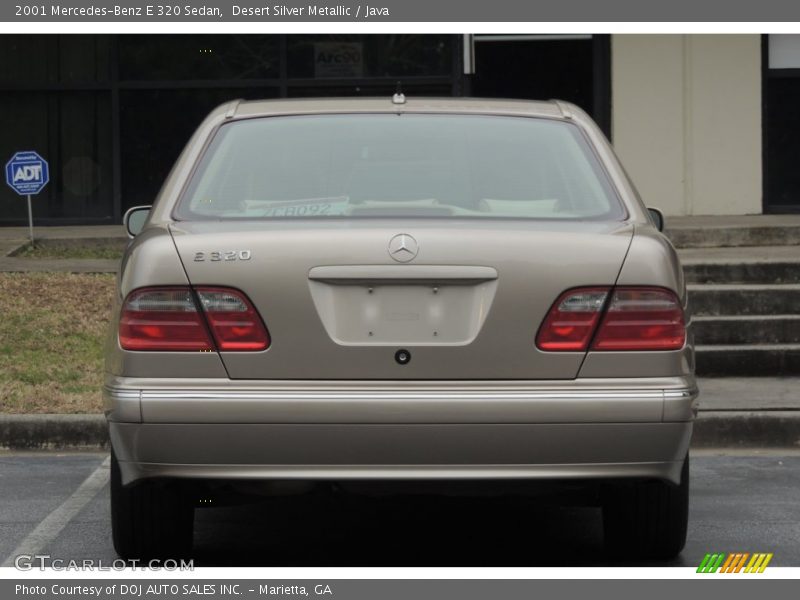 Desert Silver Metallic / Java 2001 Mercedes-Benz E 320 Sedan