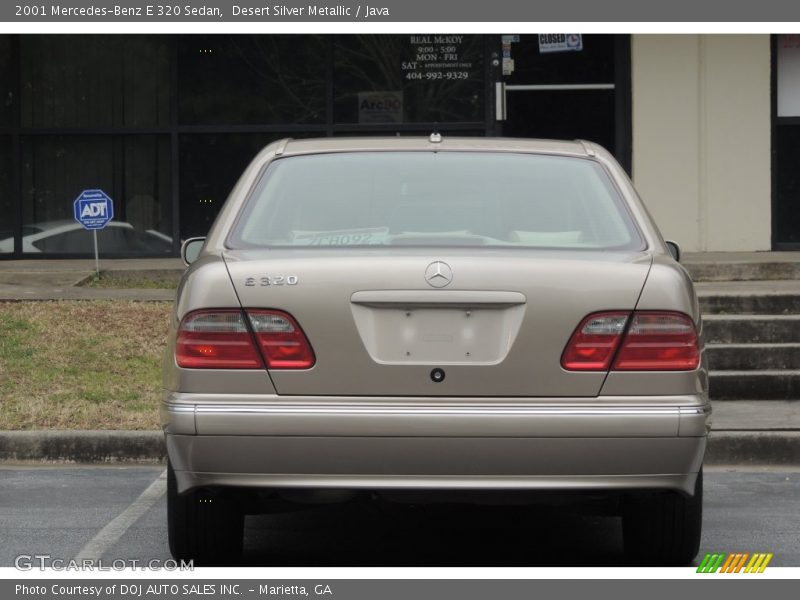 Desert Silver Metallic / Java 2001 Mercedes-Benz E 320 Sedan