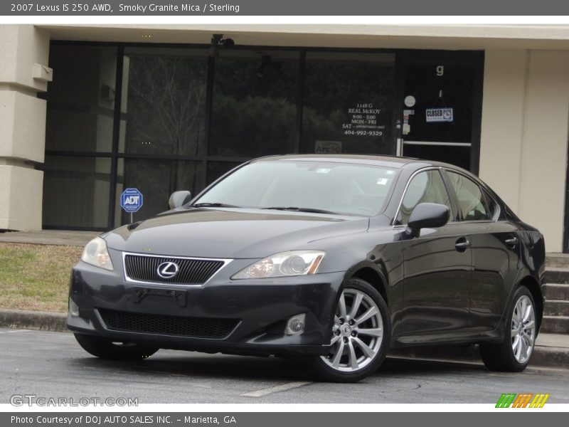 Smoky Granite Mica / Sterling 2007 Lexus IS 250 AWD