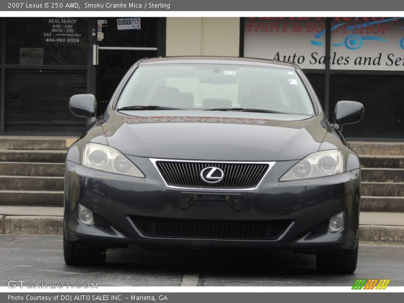 Smoky Granite Mica / Sterling 2007 Lexus IS 250 AWD