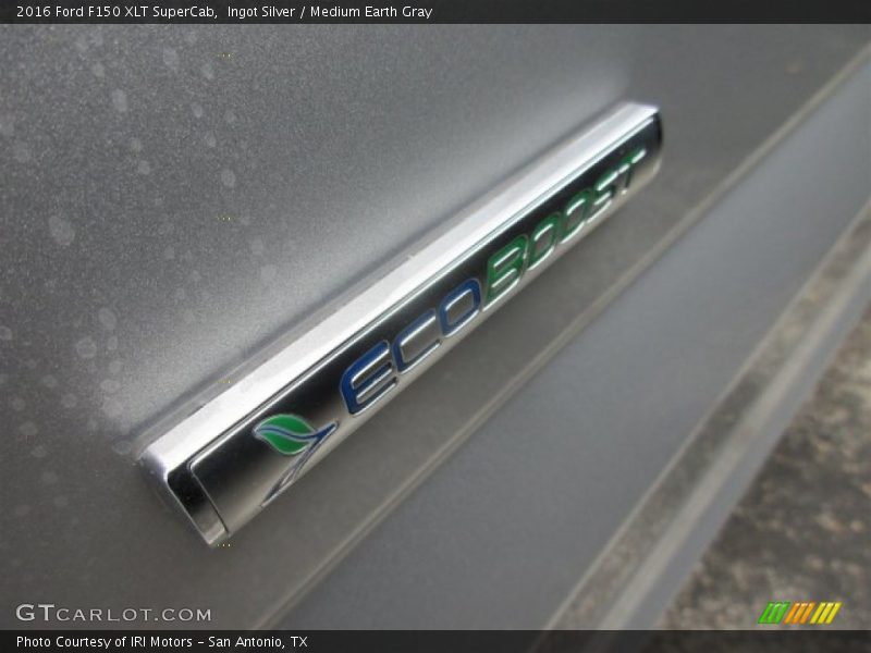 Ingot Silver / Medium Earth Gray 2016 Ford F150 XLT SuperCab