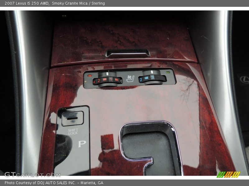 Smoky Granite Mica / Sterling 2007 Lexus IS 250 AWD