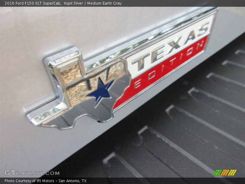 Ingot Silver / Medium Earth Gray 2016 Ford F150 XLT SuperCab