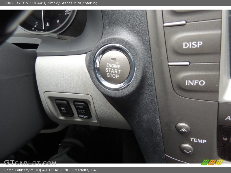 Smoky Granite Mica / Sterling 2007 Lexus IS 250 AWD
