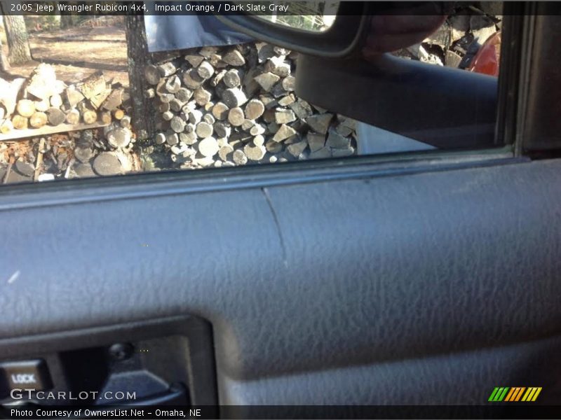Impact Orange / Dark Slate Gray 2005 Jeep Wrangler Rubicon 4x4