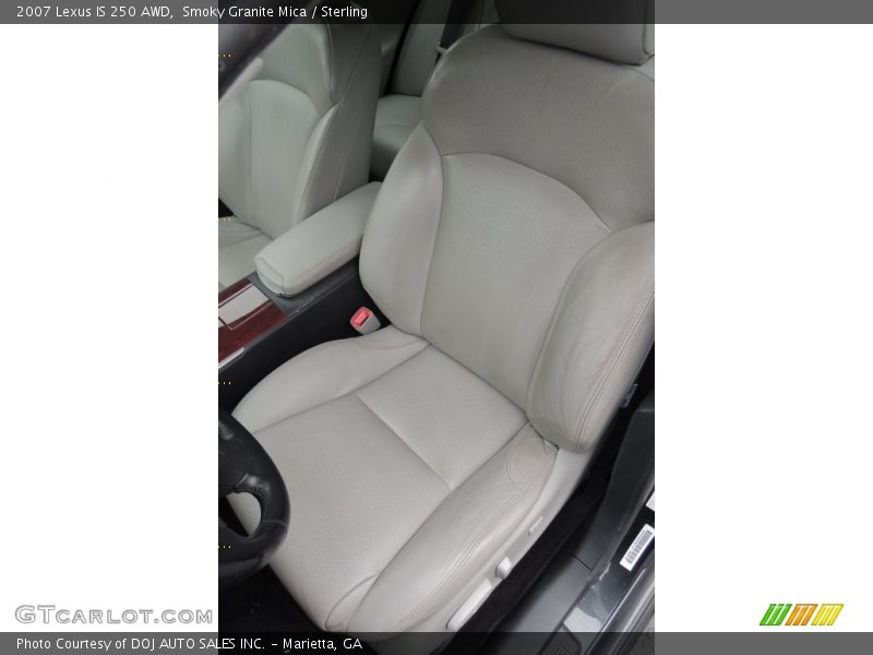 Smoky Granite Mica / Sterling 2007 Lexus IS 250 AWD