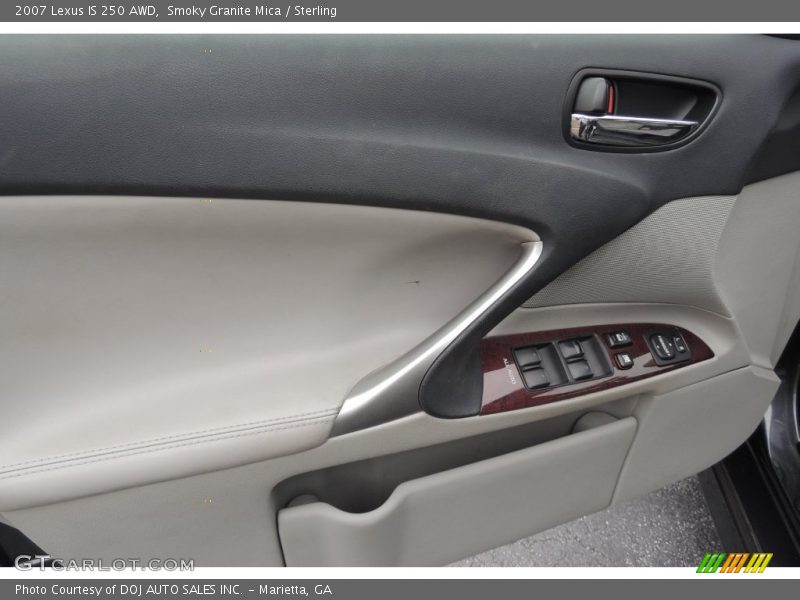 Smoky Granite Mica / Sterling 2007 Lexus IS 250 AWD