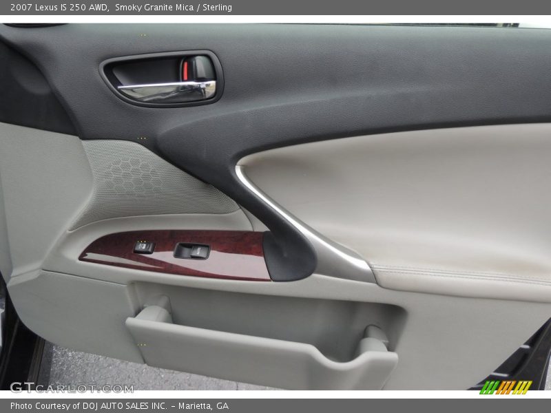 Smoky Granite Mica / Sterling 2007 Lexus IS 250 AWD