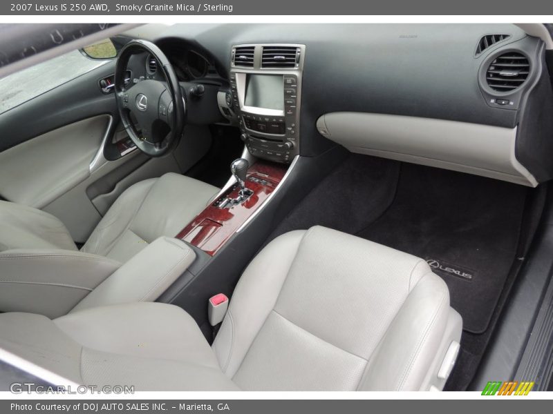 Smoky Granite Mica / Sterling 2007 Lexus IS 250 AWD